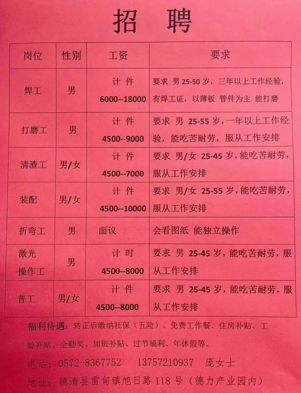 宝运里社区居委会招聘启事，职位概览与申请指南